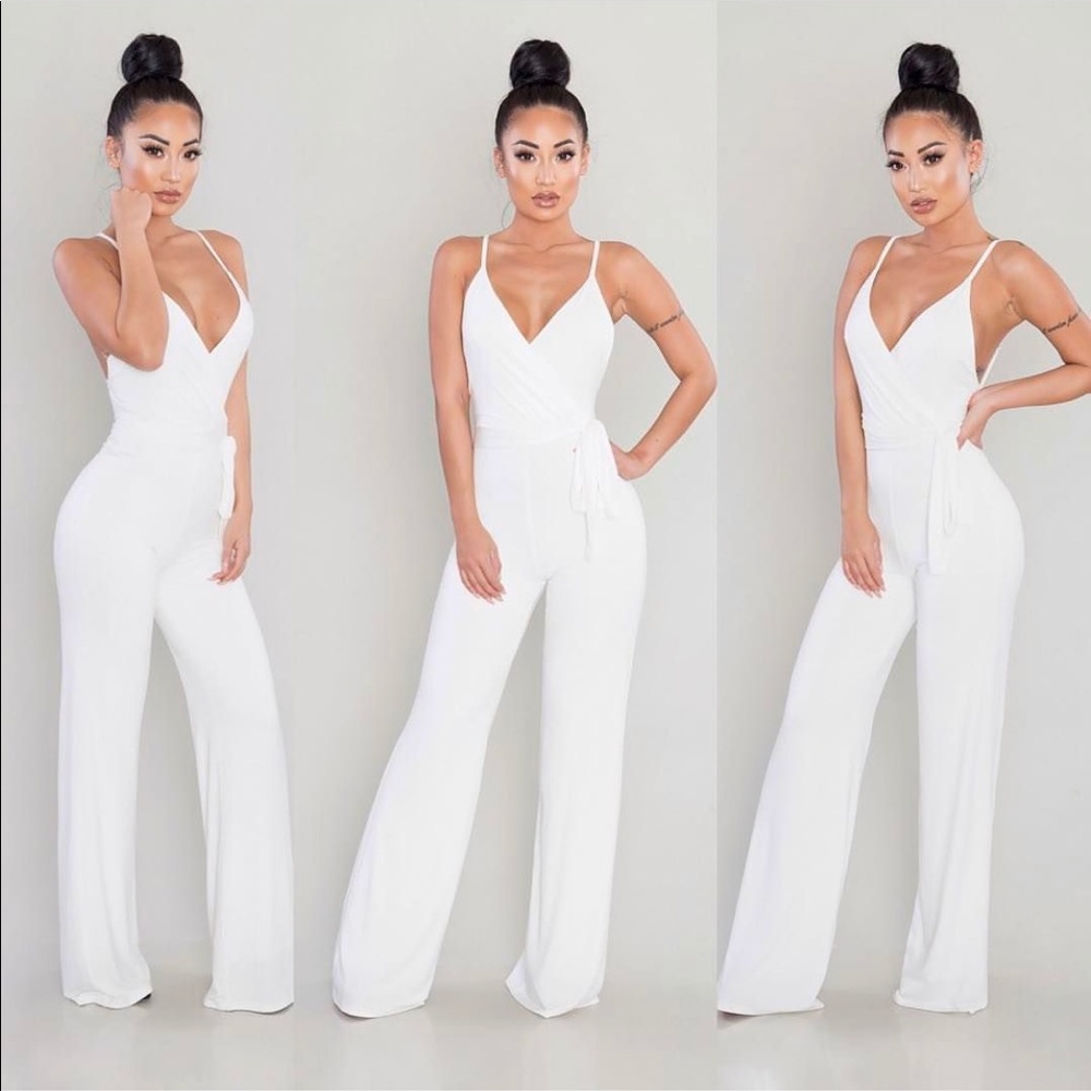 White Jumpsuit